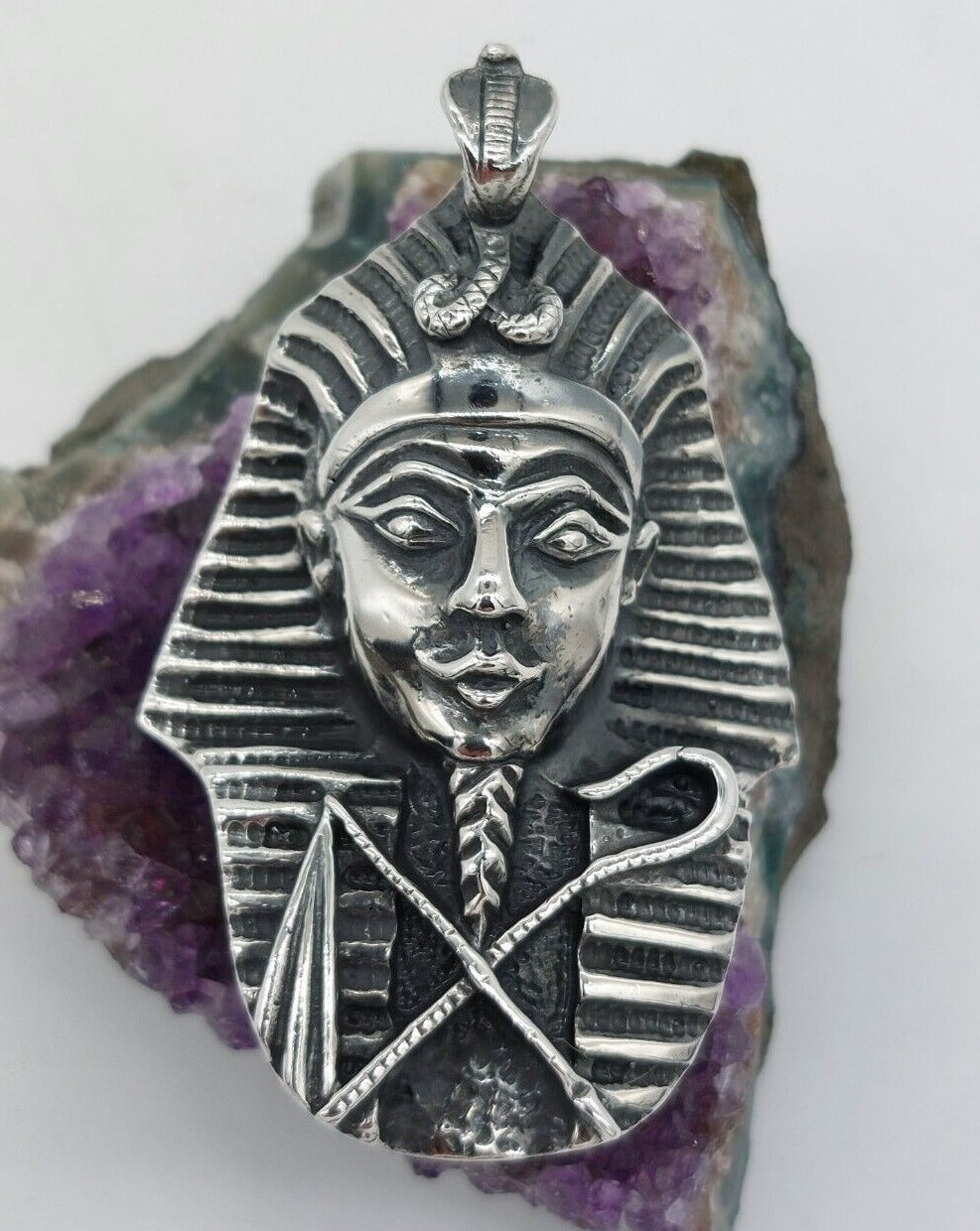 Silver 2025 pharaoh pendant